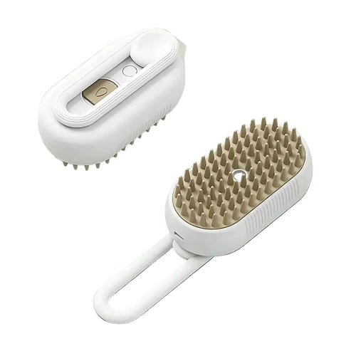 Pet Steam Brush Cat Dog Cleaning Steamy Spray Massage Beauty Comb 3 in 1 Hair Removal Grooming Supplies Pets Accessories